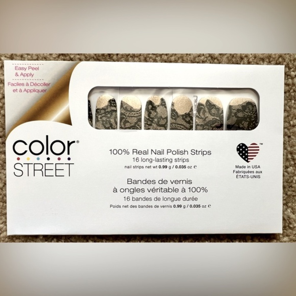 Unopened Color Street nail strips Lacey Business